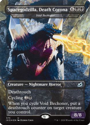 Image of Spacegodzilla, Death Corona - Void Beckoner (IKO-373) - Ikoria: Lair of Behemoths