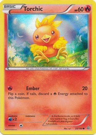 Image of Torchic (25/160) (Sheen Holo) [XY: Primal Clash]