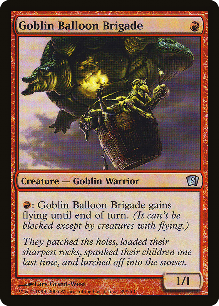 Image of Goblin Balloon Brigade [Ninth Edition]