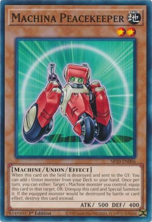 Image of Machina Peacekeeper [SR10-EN006] Common
