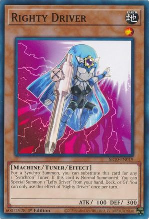 Image of Righty Driver [SR10-EN019] Common