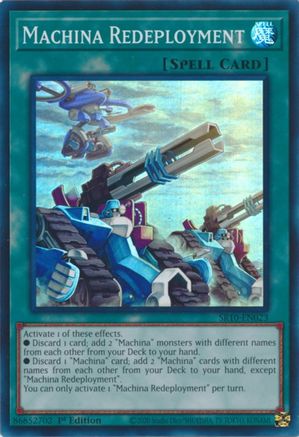 Image of Machina Redeployment [SR10-EN023] Super Rare