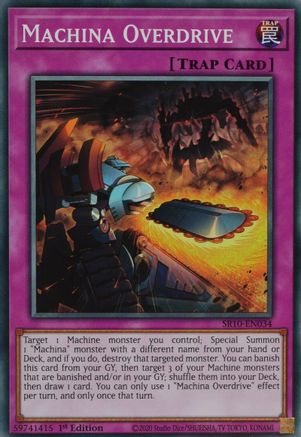 Image of Machina Overdrive [SR10-EN034] Common