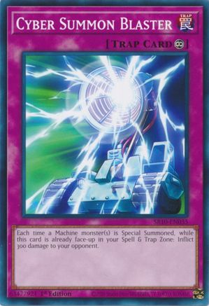 Image of Cyber Summon Blaster [SR10-EN035] Common