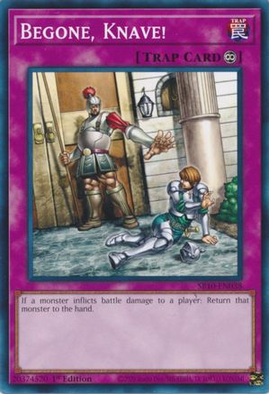 Image of Begone, Knave! [SR10-EN038] Common