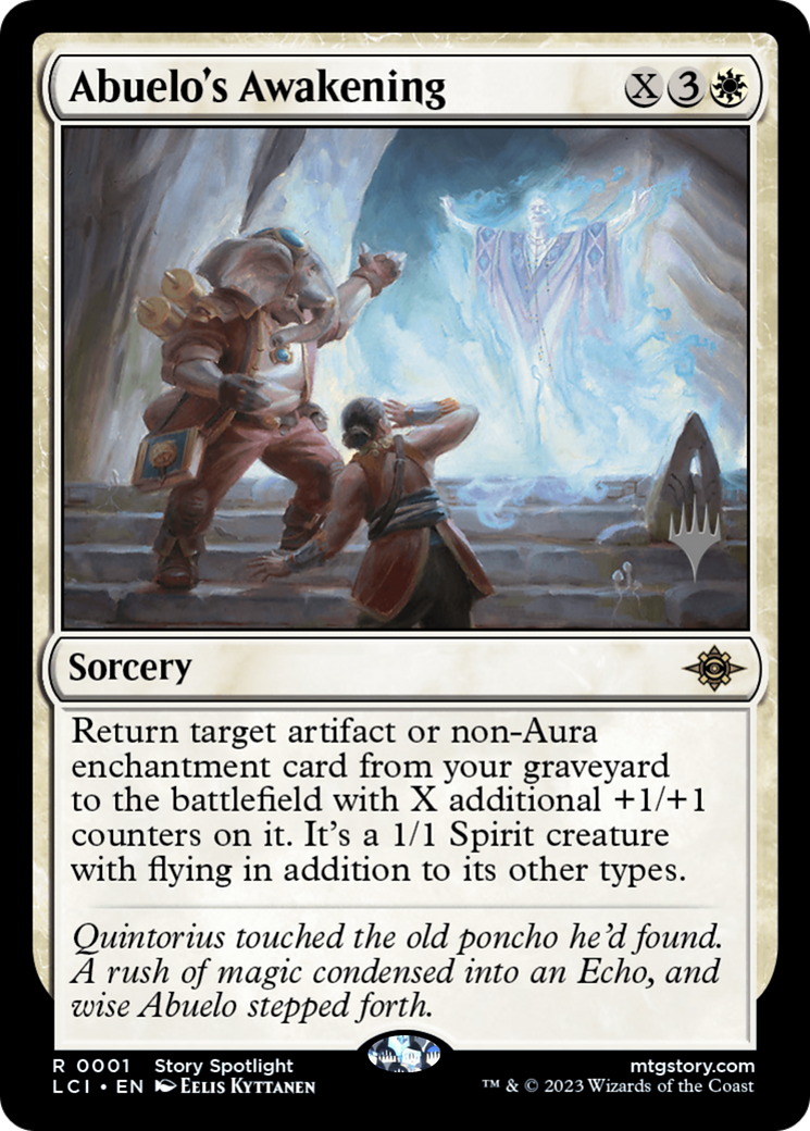 Image of Abuelo's Awakening (Promo Pack) [The Lost Caverns of Ixalan Promos]