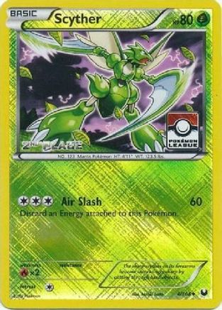 Image of Scyther (4/108) (League Promo 2nd Place) [Black & White: Dark Explorers]