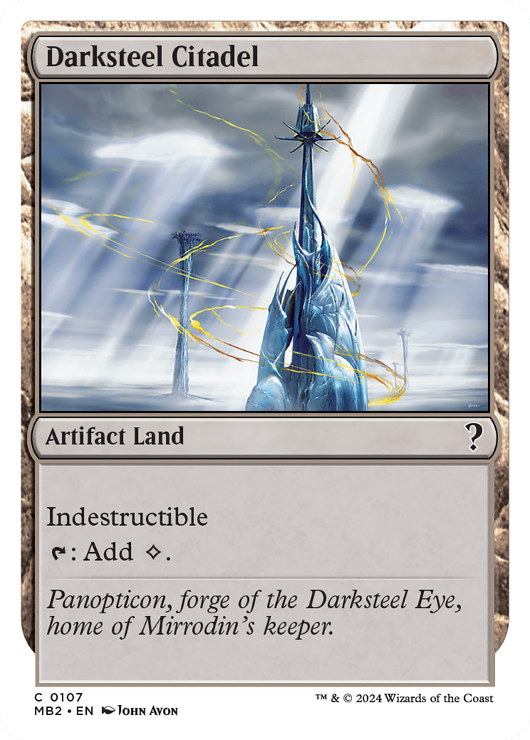 Image of Darksteel Citadel (White Border) [Mystery Booster 2]