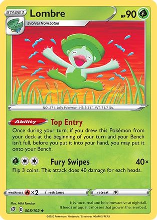 Image of Lombre (008/192) [Sword & Shield: Rebel Clash]