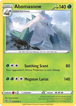 Image of Abomasnow (013/192) [Sword & Shield: Rebel Clash]