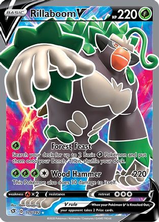 Image of Rillaboom V (175/192) [Sword & Shield: Rebel Clash]