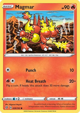 Image of Magmar (029/192) [Sword & Shield: Rebel Clash]