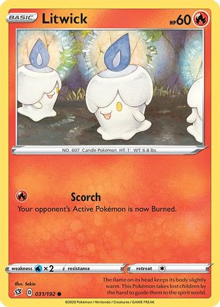 Image of Litwick (031/192) [Sword & Shield: Rebel Clash]