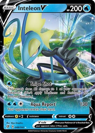 Image of Inteleon V (049/192) [Sword & Shield: Rebel Clash]