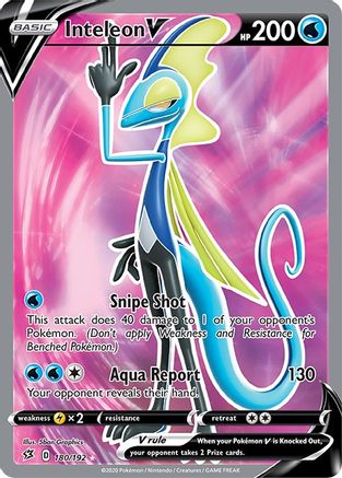 Image of Inteleon V (180/192) [Sword & Shield: Rebel Clash]