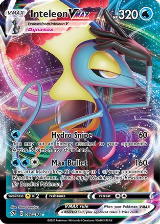 Image of Inteleon VMAX (050/192) [Sword & Shield: Rebel Clash]