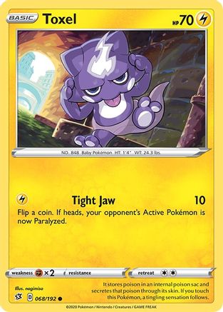 Image of Toxel (068/192) [Sword & Shield: Rebel Clash]