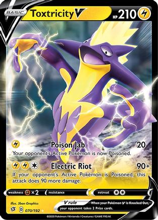 Image of Toxtricity V (070/192) [Sword & Shield: Rebel Clash]