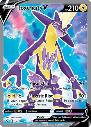Image of Toxtricity V (182/192) [Sword & Shield: Rebel Clash]