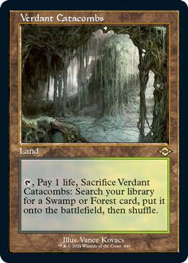 Image of Verdant Catacombs (Retro Foil Etched) [Modern Horizons 2]