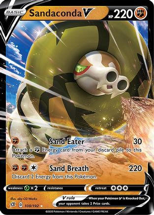 Image of Sandaconda V (108/192) [Sword & Shield: Rebel Clash]