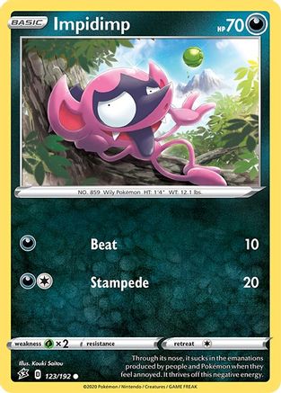 Image of Impidimp (123/192) [Sword & Shield: Rebel Clash]