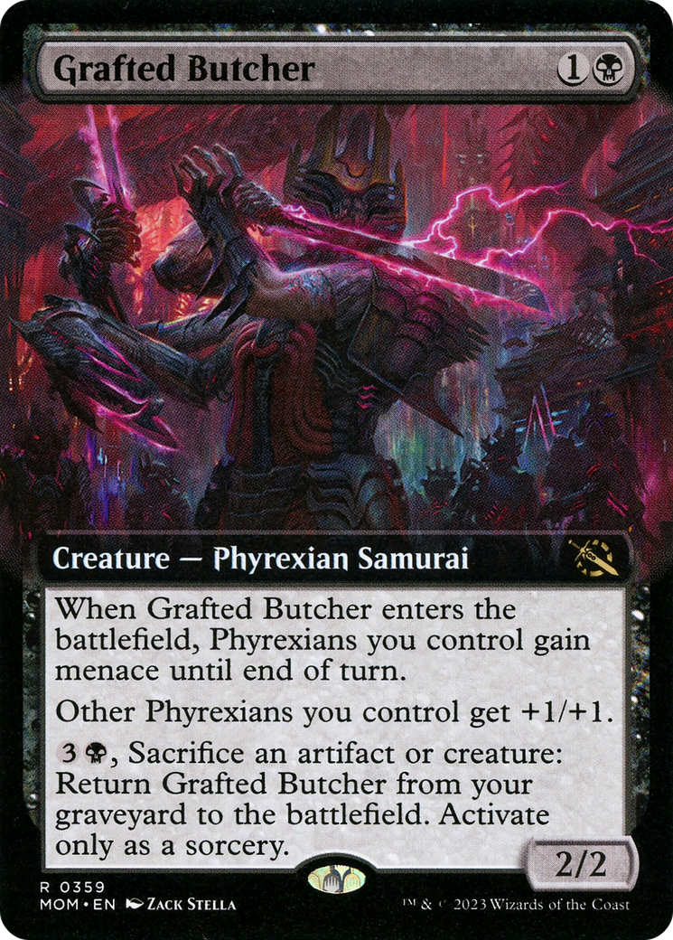 Image of Grafted Butcher (Extended Art) [March of the Machine]