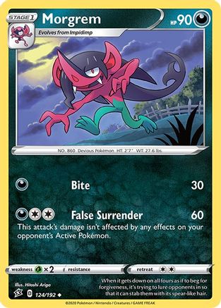 Image of Morgrem (124/192) [Sword & Shield: Rebel Clash]