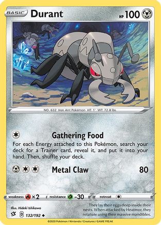 Image of Durant (132/192) [Sword & Shield: Rebel Clash]