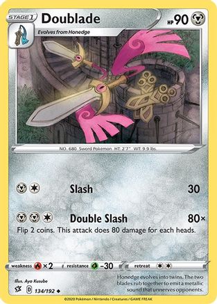 Image of Doublade (134/192) [Sword & Shield: Rebel Clash]