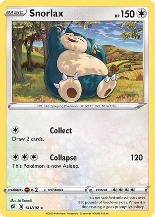 Image of Snorlax (141/192) [Sword & Shield: Rebel Clash]