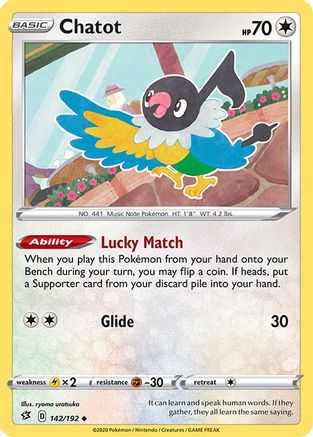 Image of Chatot (142/192) [Sword & Shield: Rebel Clash]
