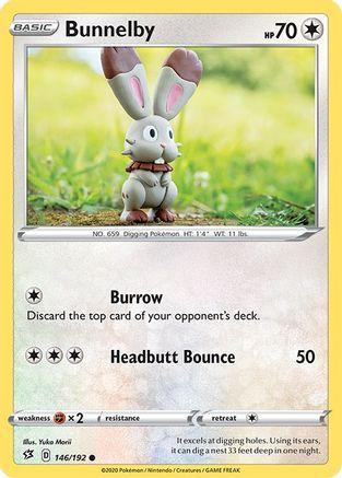 Image of Bunnelby (146/192) [Sword & Shield: Rebel Clash]