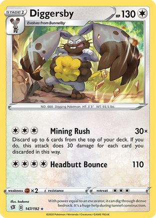 Image of Diggersby (147/192) [Sword & Shield: Rebel Clash]