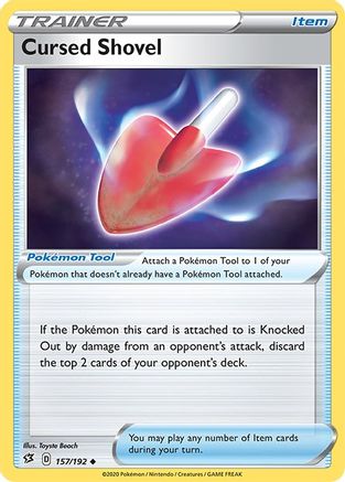 Image of Cursed Shovel (157/192) [Sword & Shield: Rebel Clash]