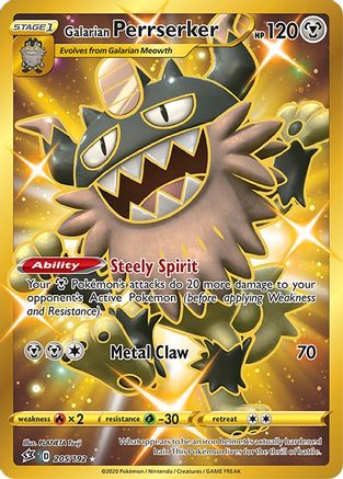 Image of Galarian Perrserker (205/192) [Sword & Shield: Rebel Clash]