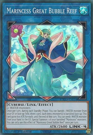 Image of Marincess Great Bubble Reef [ETCO-EN054] Super Rare