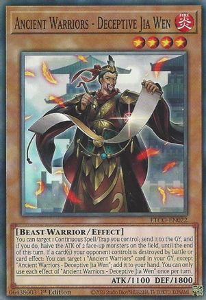 Image of Ancient Warriors - Deceptive Jia Wen [ETCO-EN022] Common