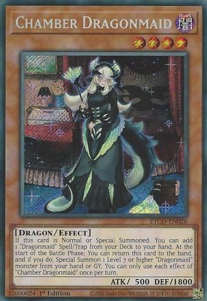 Image of Chamber Dragonmaid [ETCO-EN026] Secret Rare