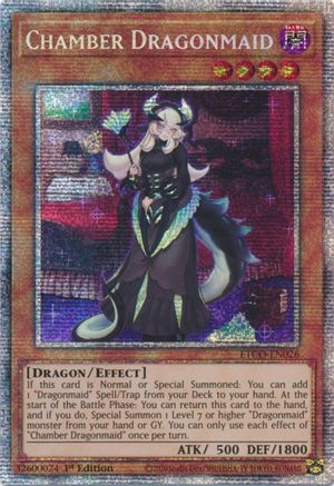 Image of Chamber Dragonmaid [ETCO-EN026] Starlight Rare