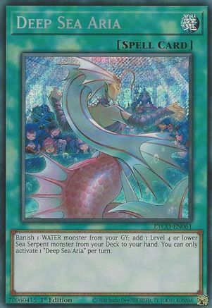 Image of Deep Sea Aria [ETCO-EN061] Secret Rare