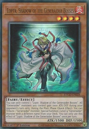 Image of Loptr, Shadow of the Generaider Bosses [ETCO-EN028] Ultra Rare