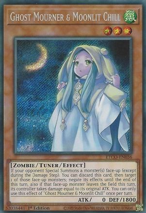 Image of Ghost Mourner & Moonlit Chill [ETCO-EN036] Secret Rare
