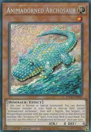 Animadorned Archosaur [ETCO-EN037] Secret Rare