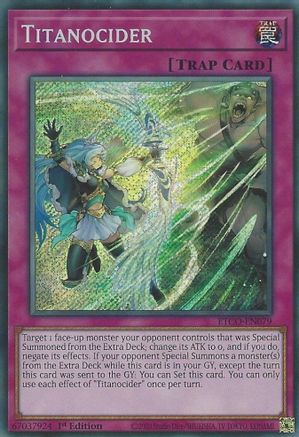 Image of Titanocider [ETCO-EN079] Secret Rare