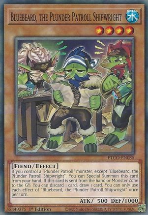 Image of Bluebeard, the Plunder Patroll Shipwright [ETCO-EN085] Common