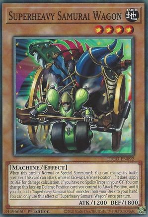 Image of Superheavy Samurai Wagon [ETCO-EN092] Common
