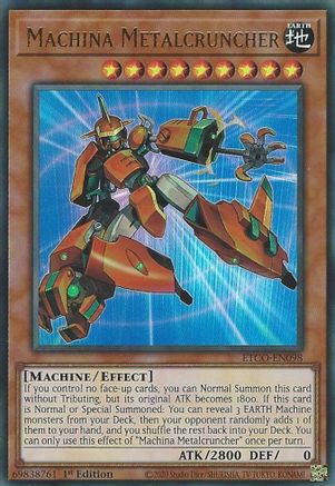 Image of Machina Metalcruncher [ETCO-EN098] Ultra Rare