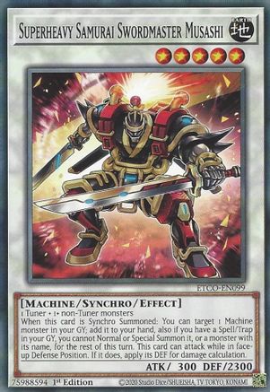 Image of Superheavy Samurai Swordmaster Musashi [ETCO-EN099] Common