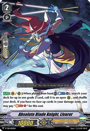 Absolute Blade Knight, Livarot (RRR Foil) (V-TD11: ALTMILE)